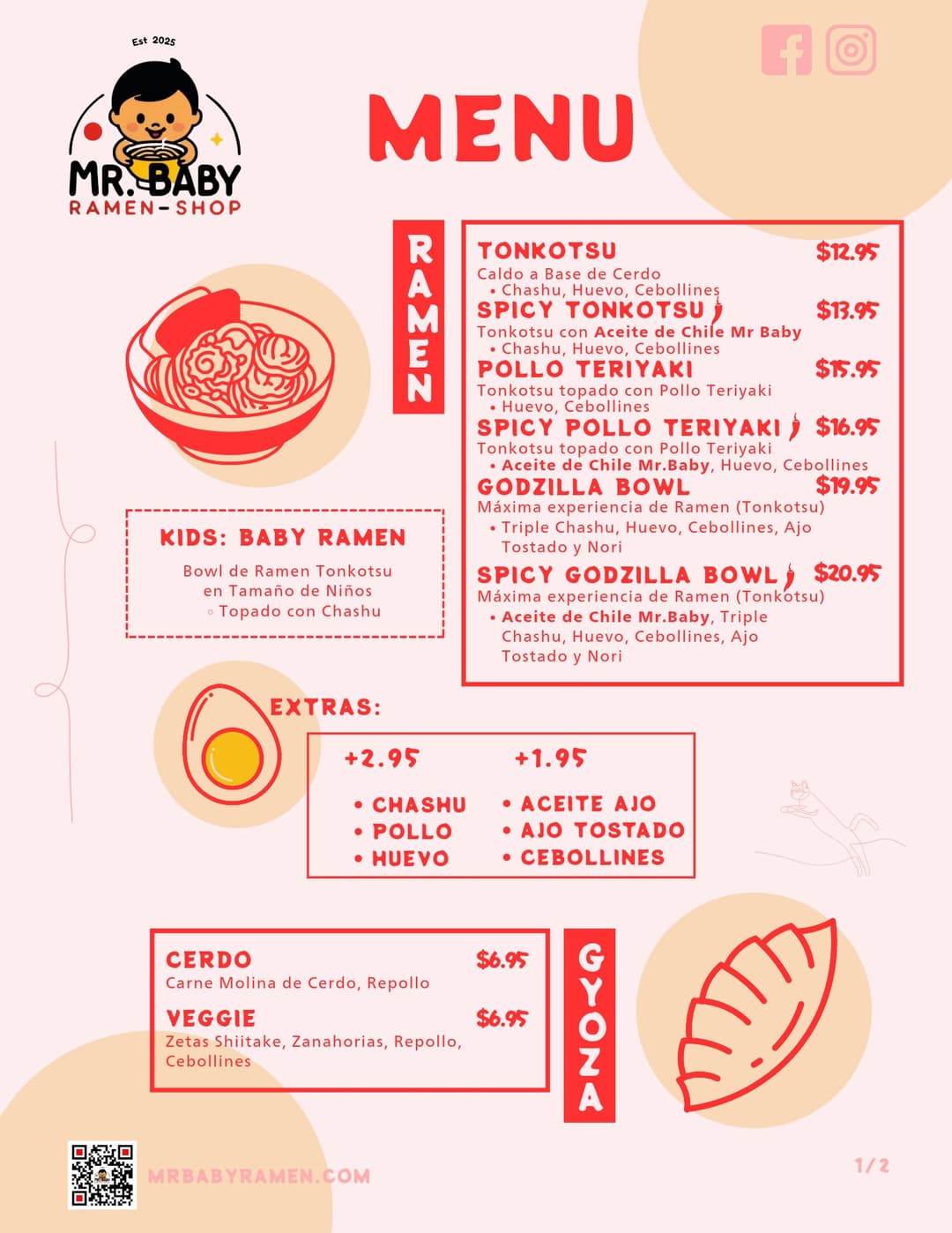 menu page 1