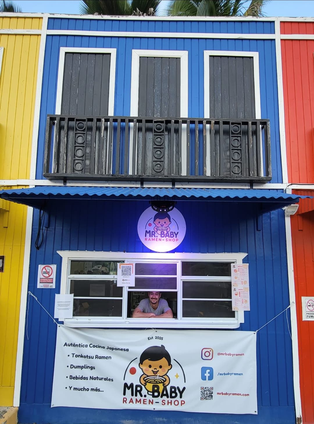 Mr. Baby Ramen storefront in San German, Puerto Rico
